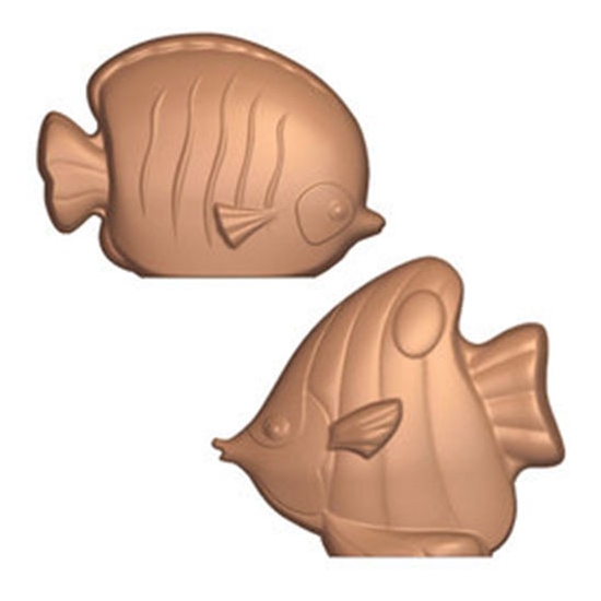 Moule poissons exotiques pour chocolat 