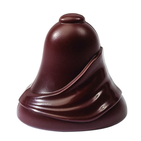 Moule polycarbonate chocolat - Cloche drapée