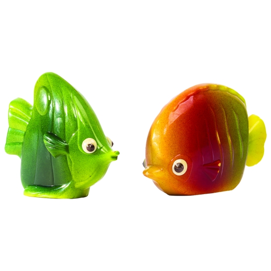 Poisson exotique - 4 empreintes 