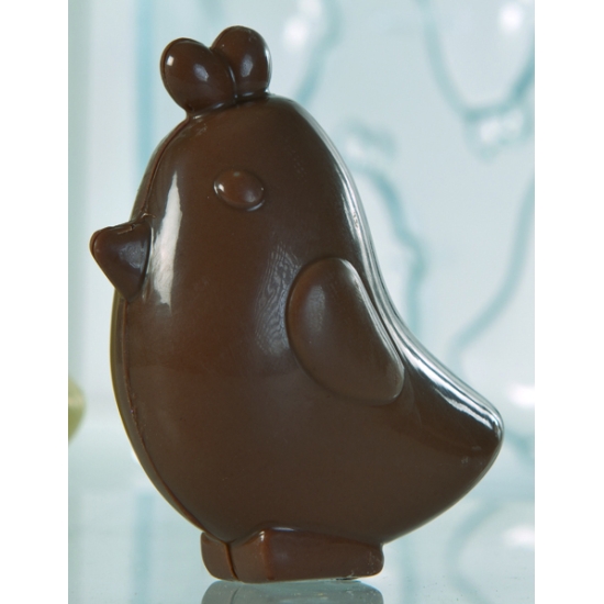 Moule polycarbonate chocolat - 6 poules