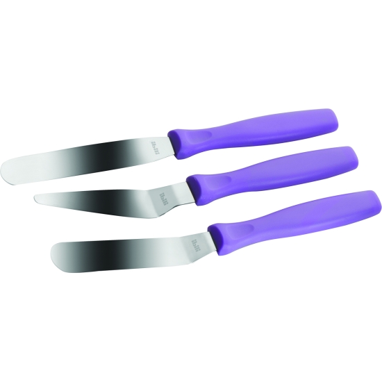 Lot de 3 mini spatules 10 cm - SANS Allergène
