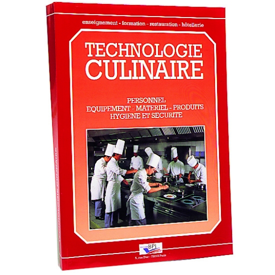 Technologie culinaire (formation en restauration et hôtellerie)