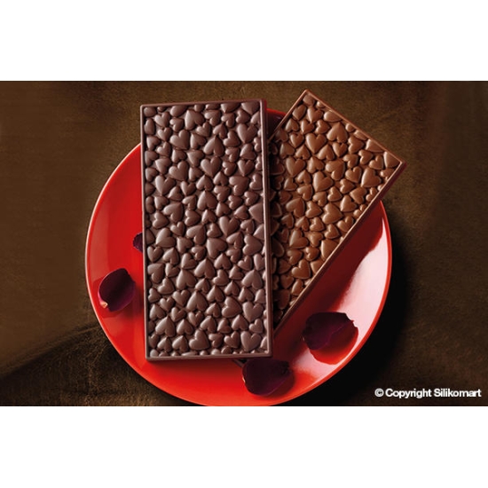plaque silicone pour chocolat "easy choc" - Love Choco Bar