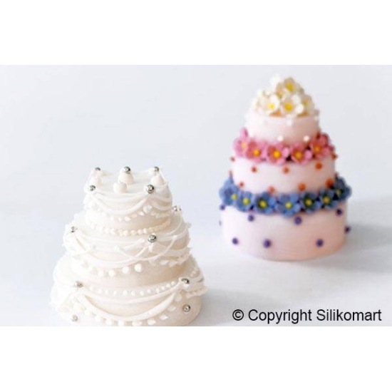 SF148 - Moules flexibles "Silicon Flex": 6 mini wonder cakes