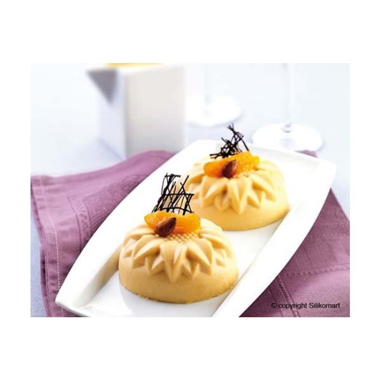 SF076 - Moules flexibles "Silicon Flex": 6 tournesols
