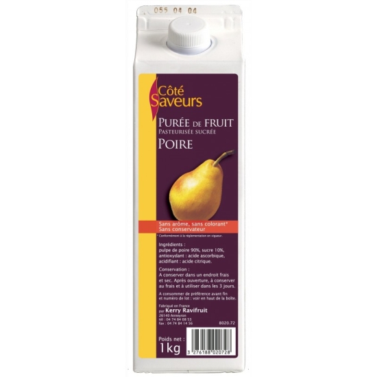 PURÉE DE FRUIT - POIRE 1KG