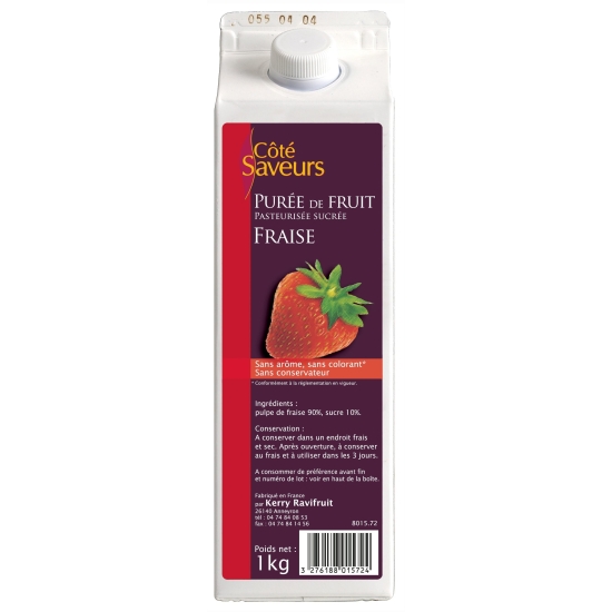 PURÉE DE FRUIT - FRAISE 1KG 