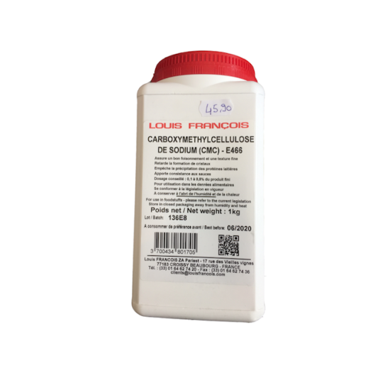 Carboxymethylcellulose de Sodium - 1kg - Louis François
