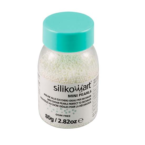 Perles de sucre - Blanc - 80g  