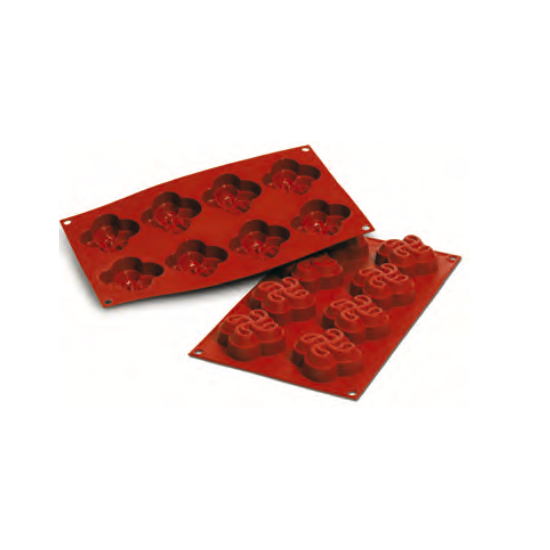 SF099 - Moules flexibles identitaires : 8 croix basques