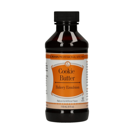 LORANN NATURAL FLAVOR - COOKIE BUTTER (SPECULOOS) - 118 ML - CASHER