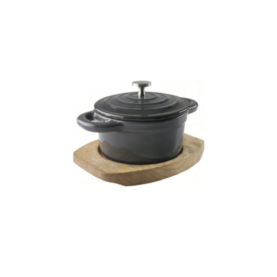 Mini Cocotte Ovale - Fonte d'aluminium émaillée