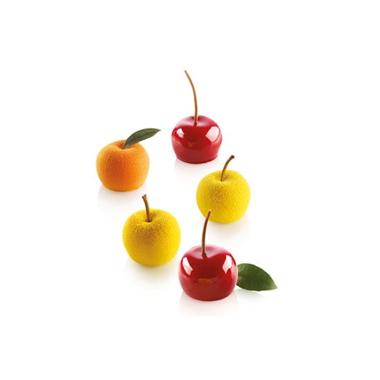  Moule en silicone - 15 mini Pommes - 15 x 30 ml 