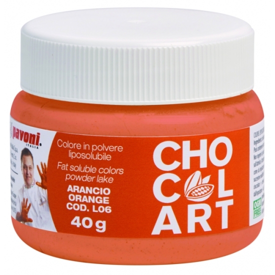 Colorant liposoluble Alimentaire 40g - Orange - en collaboration avec Emmanuele Forcone 