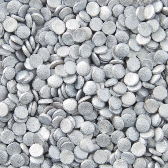 Petits confettis argentés - Wilton - 56 gr