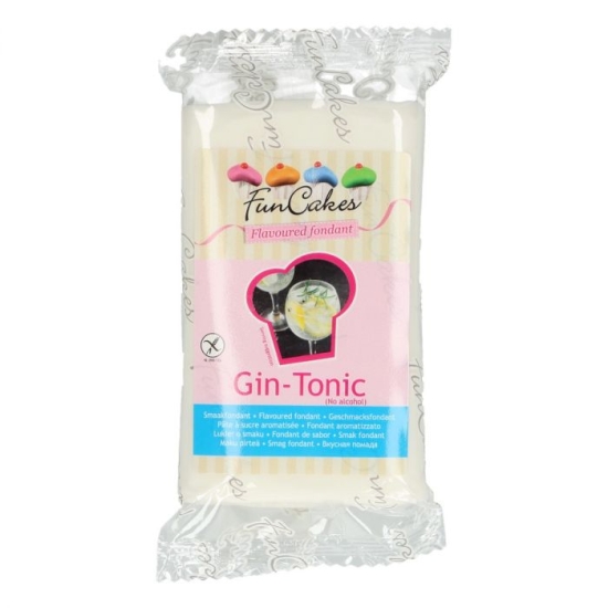 FunCakes Fondant aromatisé - Gin Tonic - Halal - 250g 