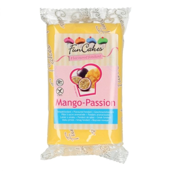 FunCakes Fondant aromatisé - Mangue Passion - Casher - 250g