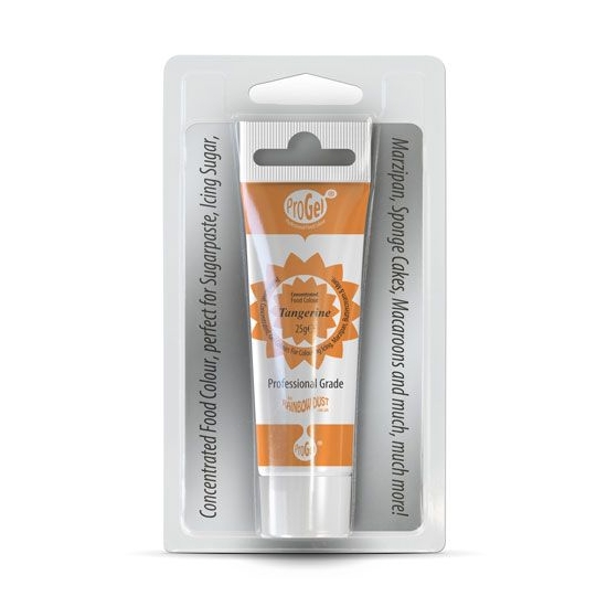 Colorant ProGel concentré 25g - Mandarine -Tangerine- Halal/Casher