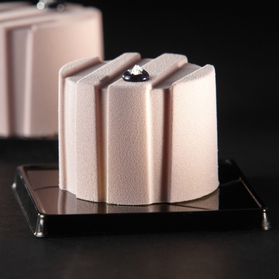 Moule silicone Pavoflex - 24 ronds rayés