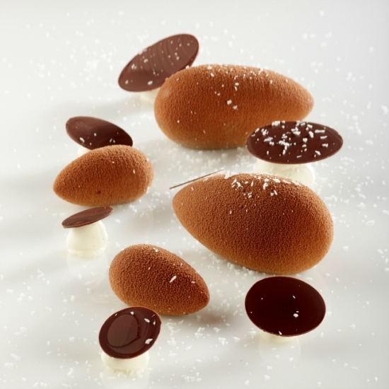 Moule silicone Pavoflex - quenelles rondes