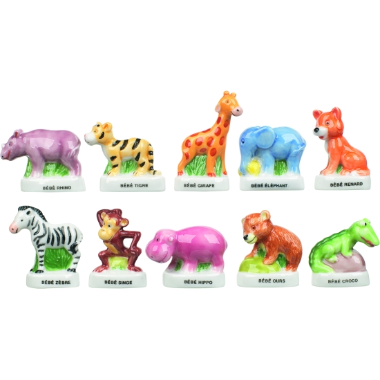Fèves bébés animaux