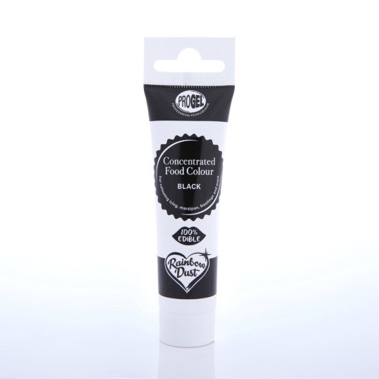 Colorant ProGel concentré 25g - Noir -Black- Halal/Casher