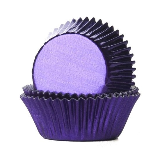 MOULES À PÂTISSERIE - HOUSE OF MARIE - ALUMINIUM VIOLET - PCS /24