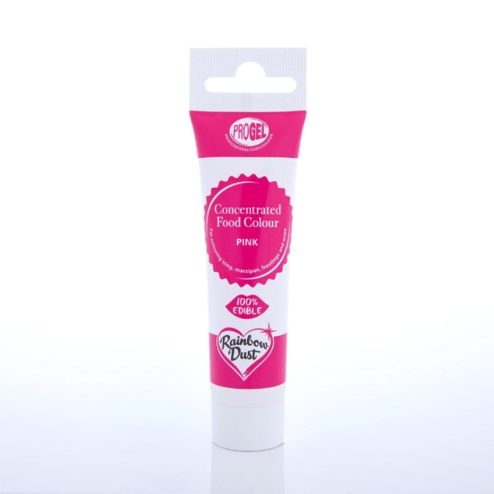 Colorant ProGel concentré 25g - Rose -Pink- Halal/Casher