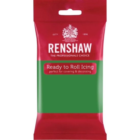 RENSHAW PÂTE À SUCRE ROULÉE PRO 250G - LINCOLN GREEN - VERT OLIVE