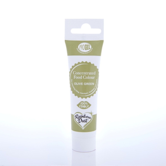 Colorant ProGel concentré 25g - Olive verte -Olive Green- Halal/Casher