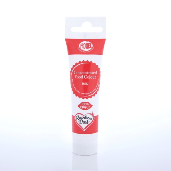 Colorant ProGel concentré 25g - Rouge -Red- Halal/Casher