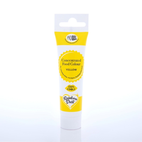 Colorant ProGel concentré 25g - Jaune- Yellow- Halal/Casher
