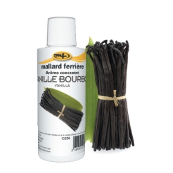 Arômes concentrés : Vanille Bourbon  - 125 ml   