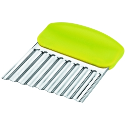 Coupe-légumes inox ondulé