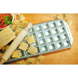 Moule à raviolis aluminium 36 raviolis carrés 35X35mm
