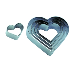 Découpoir inox Coeur uni