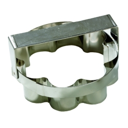 Découpoir inox pour Pain de mie Fleur