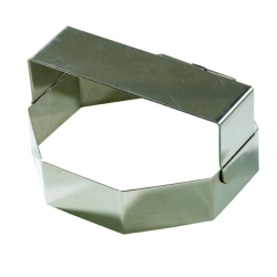 Découpoir inox pour Pain de mie Octogonal