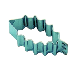 Découpoir inox Feuille de houx - 6cm