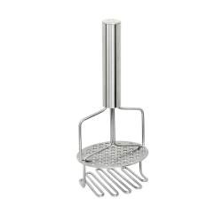 Pilon mécanique inox à purée  
