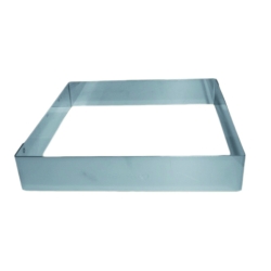 Carré inox pour Mousse