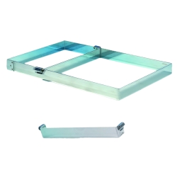 Réduction inox en largeur pour Cadre 57X37cm