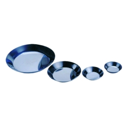 Tartelette ronde unie inox