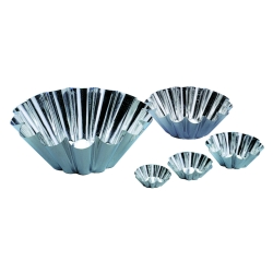 Brioche fond plat fer-blanc