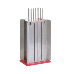 Brochettes rapides inox + 12 pics 