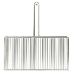  Gril rectangulaire- petite pièce - nickelé 
