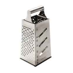 Râpe 4 faces inox grand modèle, 25 cm -  RUPTURE DE STOCK