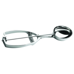 Cuillère à glace ovale inox
