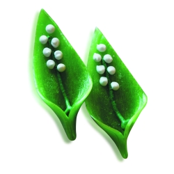 48 Brins de muguet sucre tiré