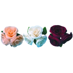 Grandes roses - boite de 3 unités